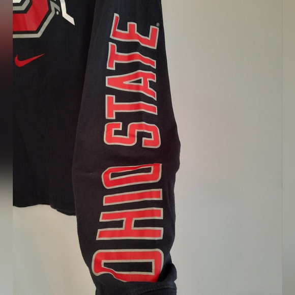 Nike Ohio State Black Long Sleeve Tee Men's Size Large - Picture 3 of 8